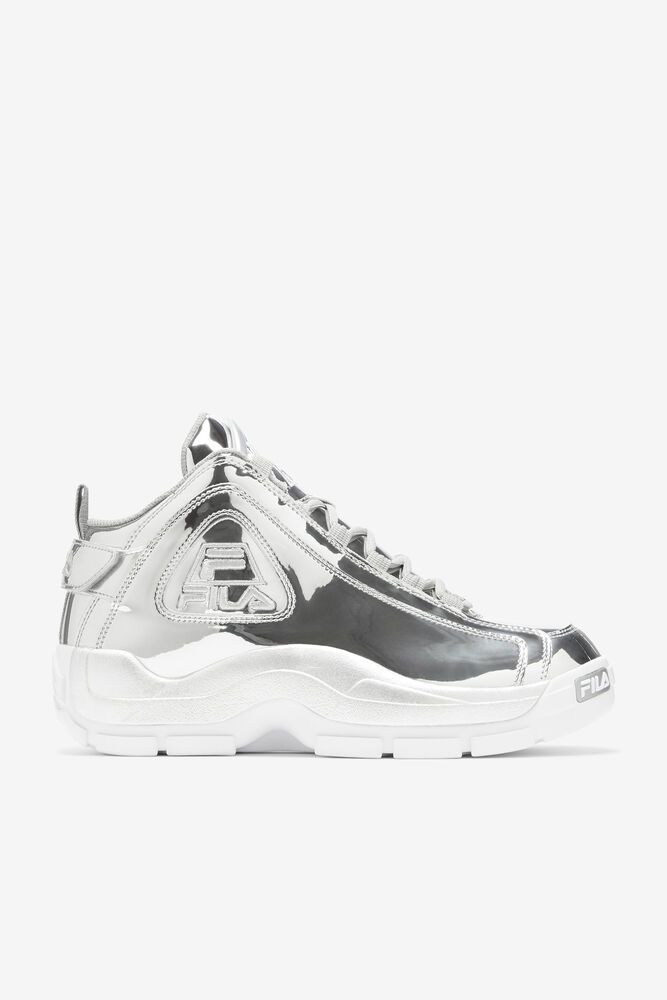 Fila Sneakers Grant Hill 2 Metallic Womens Silver - India MNZ-965742